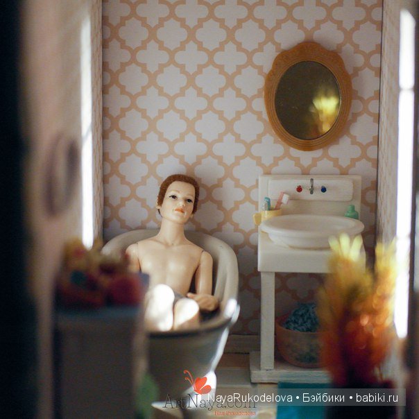 Домик для кукол своими руками 1:12. Часть 5