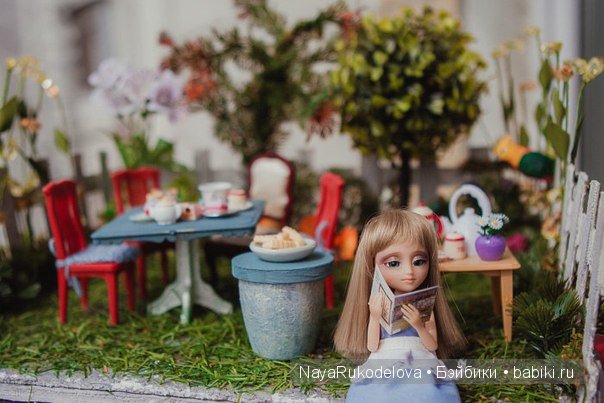 Садик 1:12 и его хозяйка — Кукольная миниатюра своими руками: еда (фото 4)