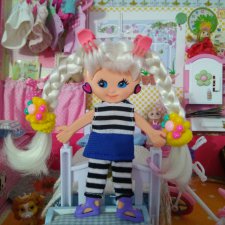 Винтажная плоская кукла Флетси ( Flatsy) компании Идеал