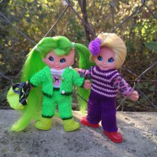 Выйду на улицу, гляну на село, девчата гуляют и мне весело! Flatsy dolls