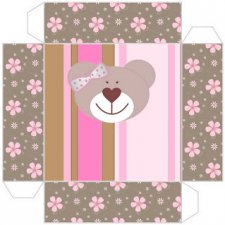 Распечатки  коробочек для кукольного домика