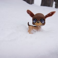 Как девочки нашли снежинку