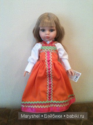 Русская красавица | Бэйбики Русская красавица — Куклы Paola Reina (Паола Рейна): новинки (фото 3)