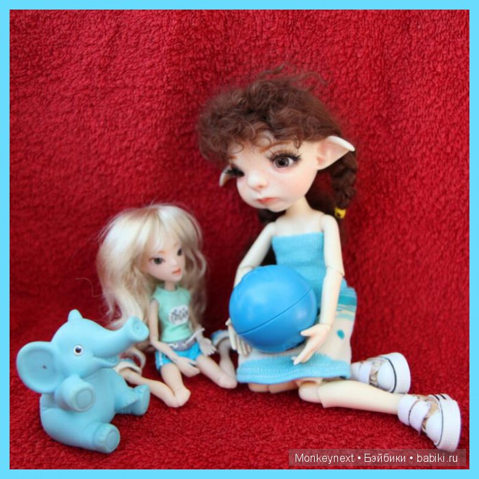 Ура!! К нам приехала сестренка