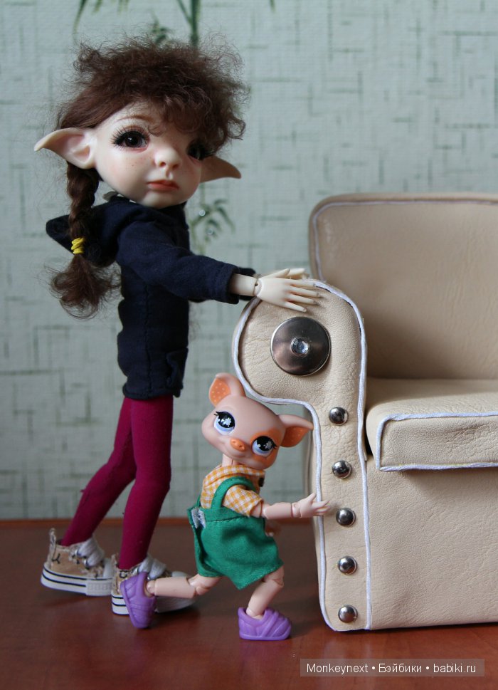 Диванная история — Гибриды шарнирных кукол (не БЖД): подбор тела (фото 5)