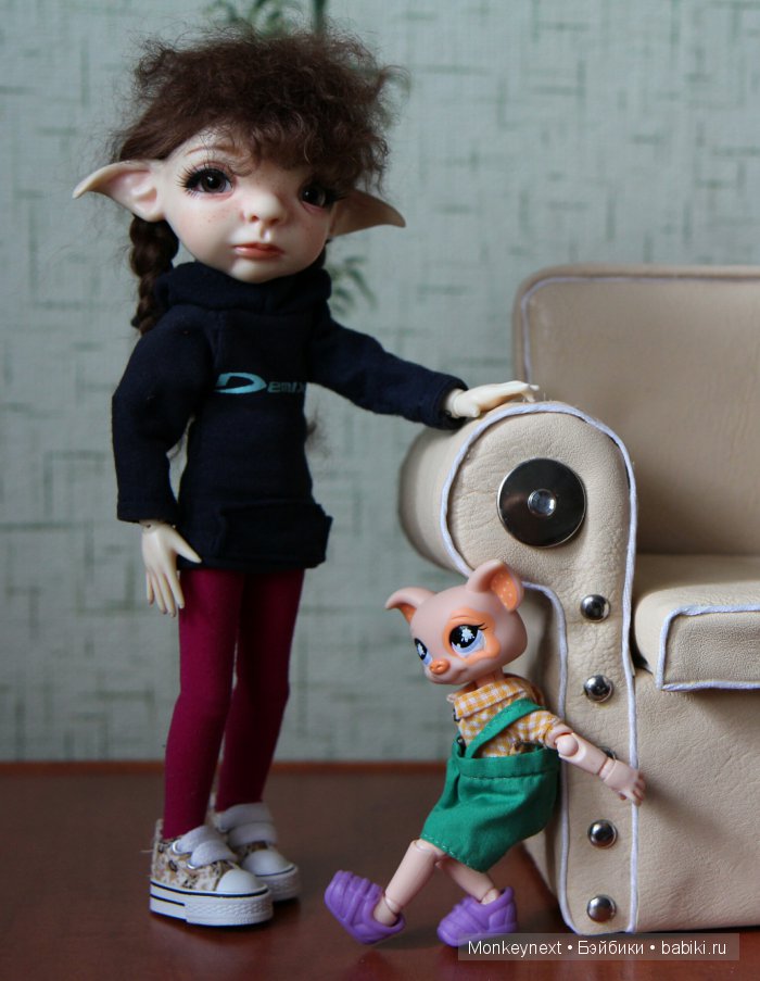 Диванная история — Гибриды шарнирных кукол (не БЖД): подбор тела (фото 4)