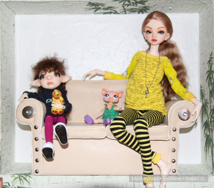 Диванная история — Гибриды шарнирных кукол (не БЖД): подбор тела