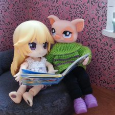 У нас новенькая! Знакомьтесь  Бишамон! (Cu-poche cherie)