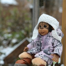 Первый снег. Monkeys by Ashton Drake