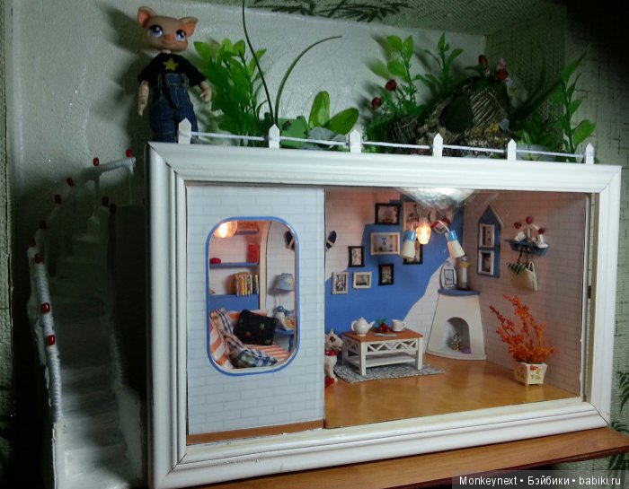 Зимний сад на крыше — Румбоксы и кукольные интерьеры: фото (фото 2)