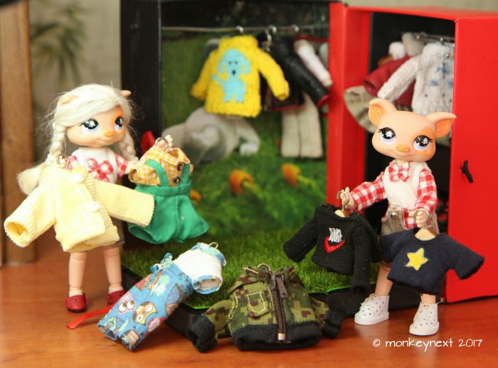 Переносной гардероб для Венечки. Часть 2