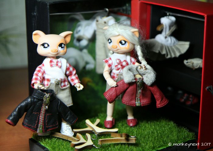 Переносной гардероб для Венечки. Часть 2