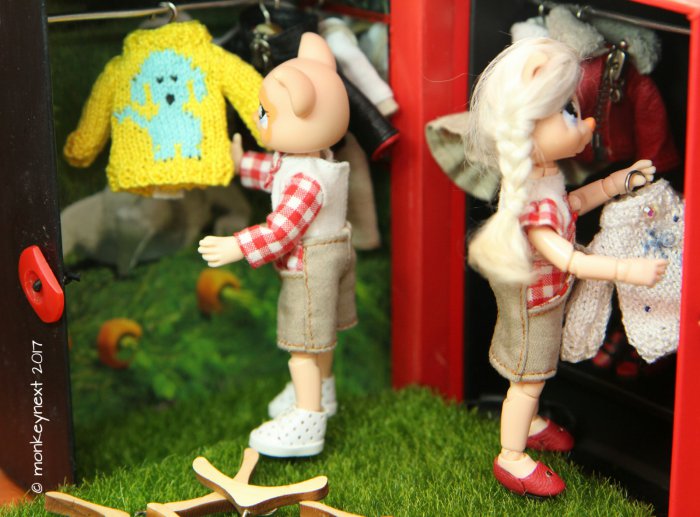 Переносной гардероб для Венечки. Часть 2