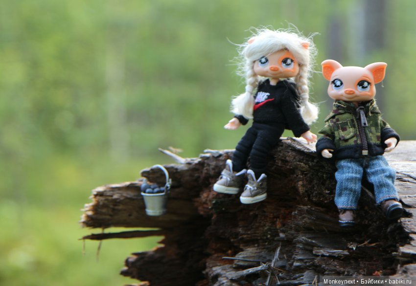 На даче. Часть 3. Веня, Варя делают запасы на зиму