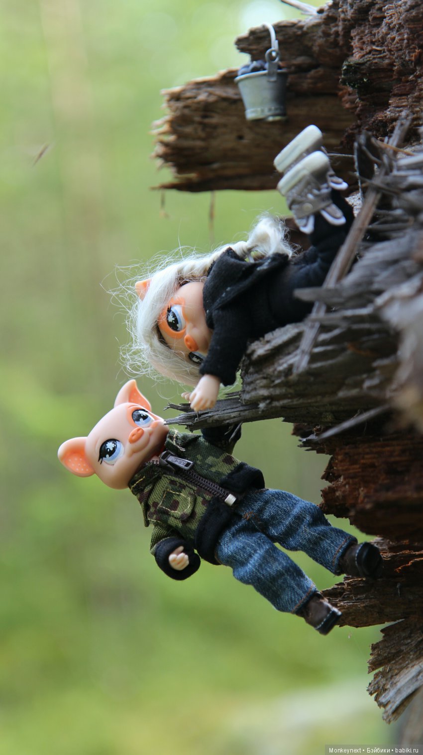 На даче. Часть 3. Веня, Варя делают запасы на зиму