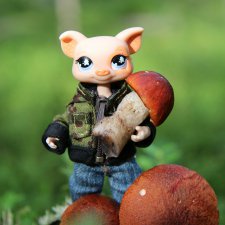 На даче. Часть 3. Веня, Варя делают запасы на зиму