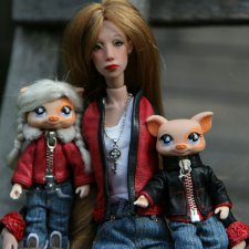 На даче. Часть 4. Family look