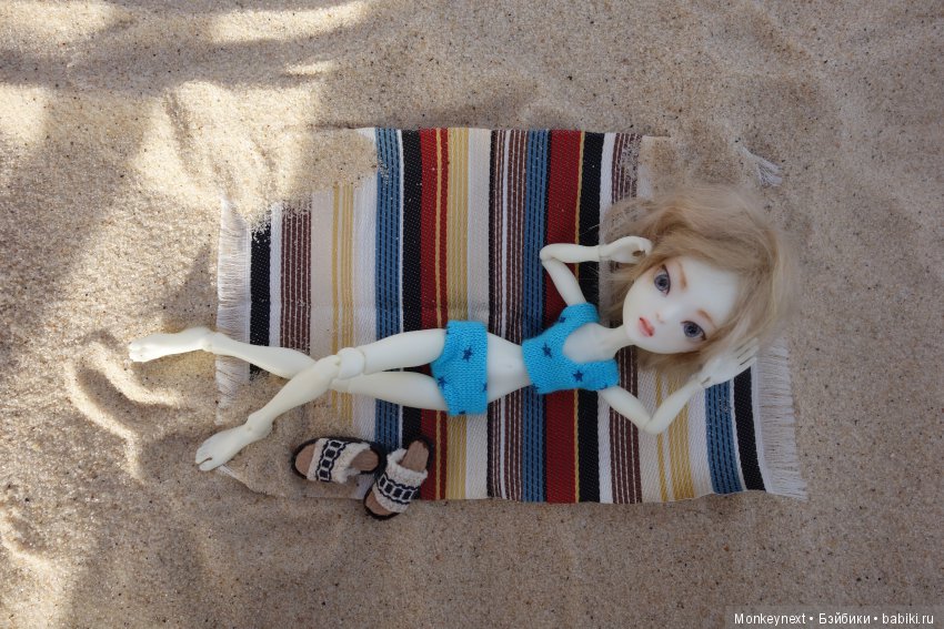 Амигатка на отдыхе — Куклы AmiGaTa (АмиГаТа): авторские BJD (БЖД)