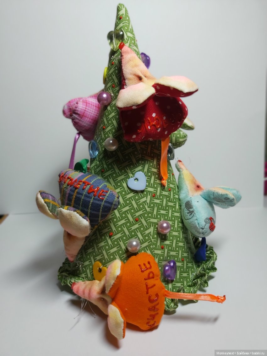 Мышиная елочка — Текстильные игрушки и примитивы: кофейные (фото 3)