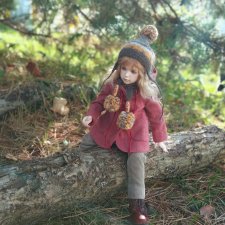 Осенний полдень.🍁🍄🍂🍃🍁🌞..Роза Dollshe Craft