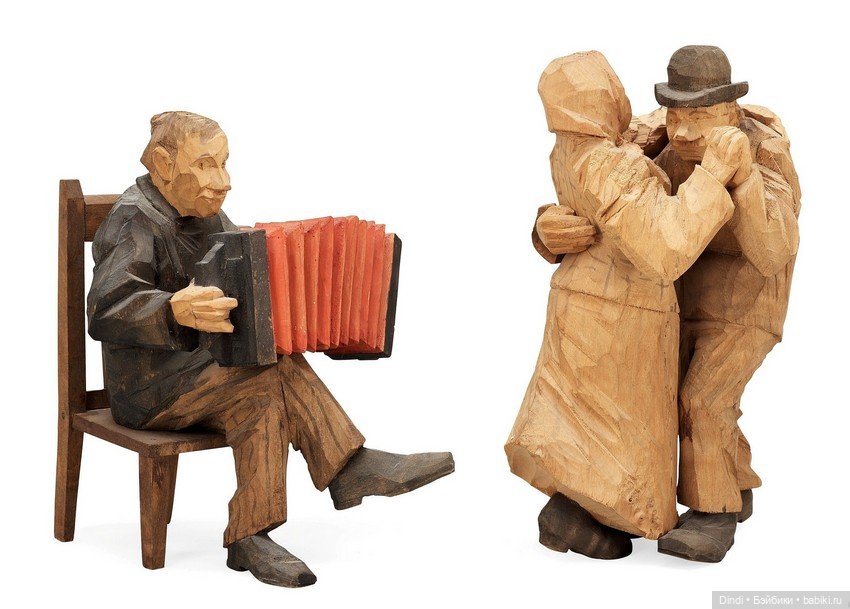 Döderhultarn: авторская резьба по дереву Акселя Петерссона | Бэйбики Döderhultarn: авторская резьба по дереву Акселя Петерссона (фото 3)