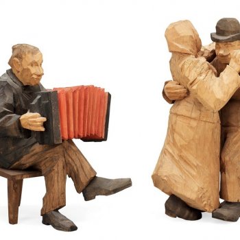 Döderhultarn: авторская резьба по дереву Акселя Петерссона