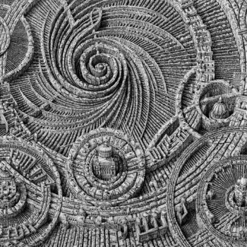 Магия одной линии: Невероятные мегаполисы Бена Сэка (Ben Sack)