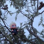 Снежная прогулка моего ангелочка.