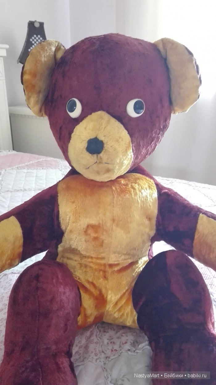 Мишка которому 51 год — Игрушки СССР и советского детства: резиновые (фото 2)
