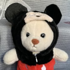 Мягкая игрушка - Мишка в костюме Микки Мауса