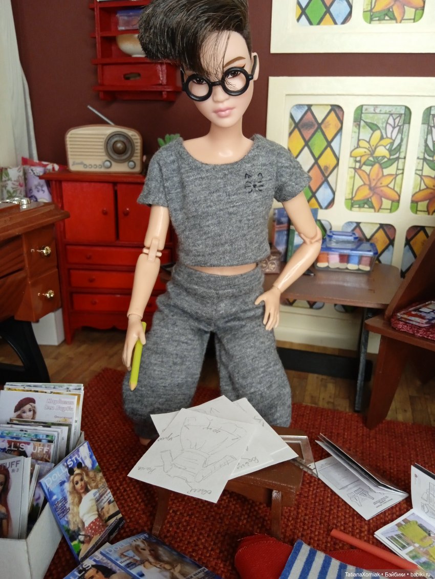 Ателье для кукол "Мышкин дом" или "сапожник без сапог" (фото 5)