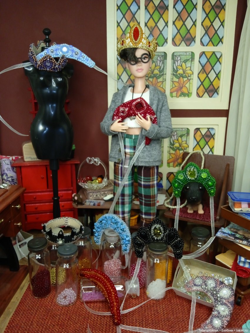 Ателье для кукол "Мышкин дом". Платье для принцессы