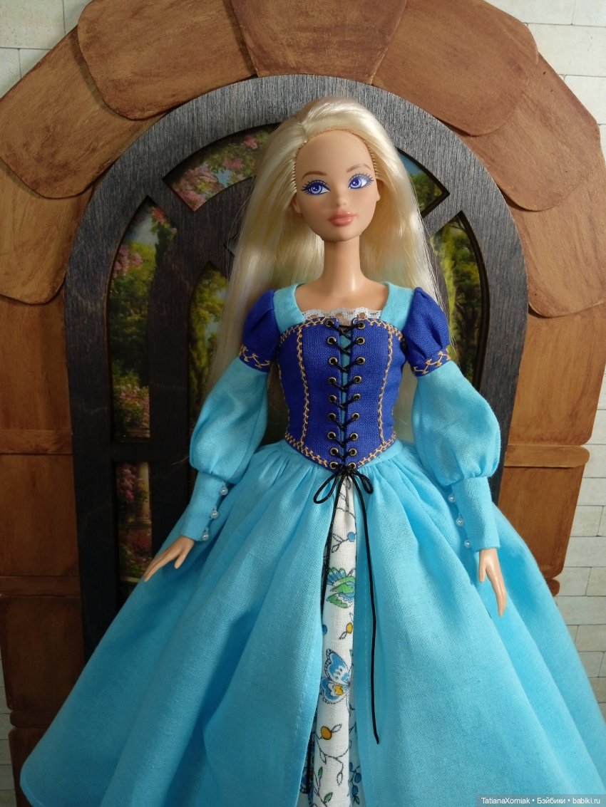 Ателье для кукол "Мышкин дом". Платье для принцессы