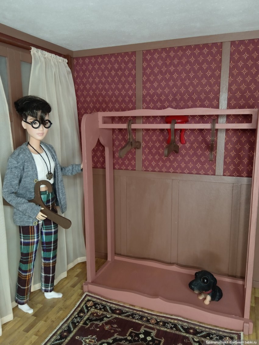 Ателье для кукол "Мышкин дом". Ёлка и Кен в пальто