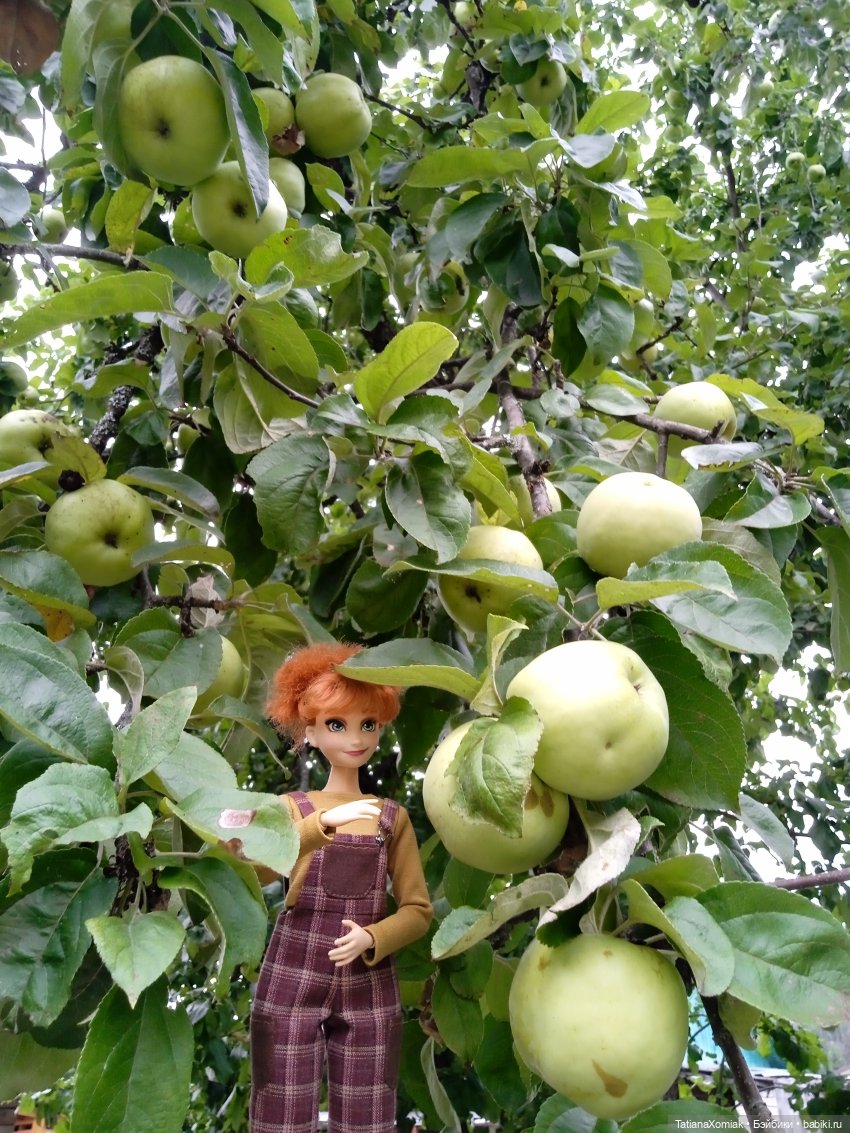 А на даче, а на даче... Анна и гусеницы