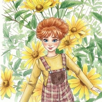 А на даче, а на даче... Анна и гусеницы.