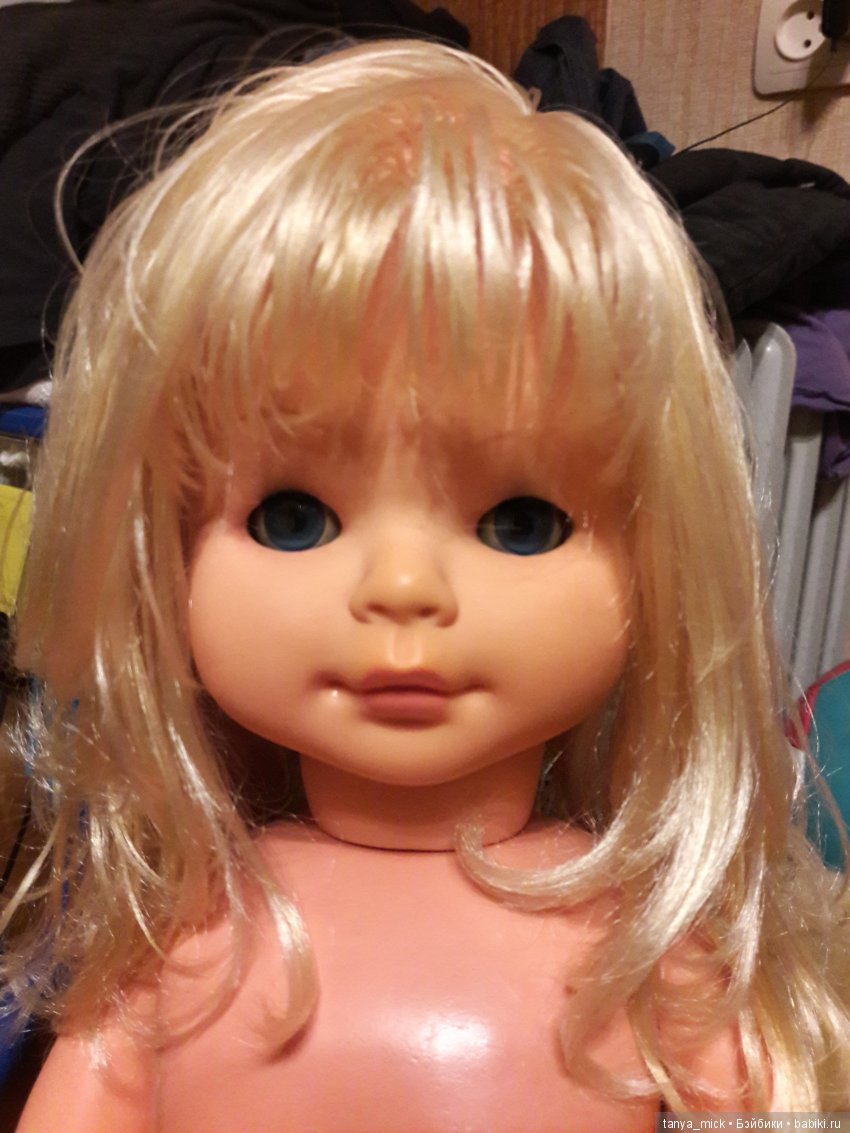 Новая старая кукла ГДР — Реставрация и преображение кукол: ремонт (фото 6)