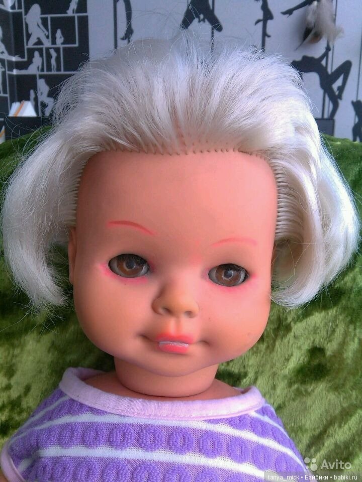 Новая старая кукла ГДР — Реставрация и преображение кукол: ремонт (фото 2)