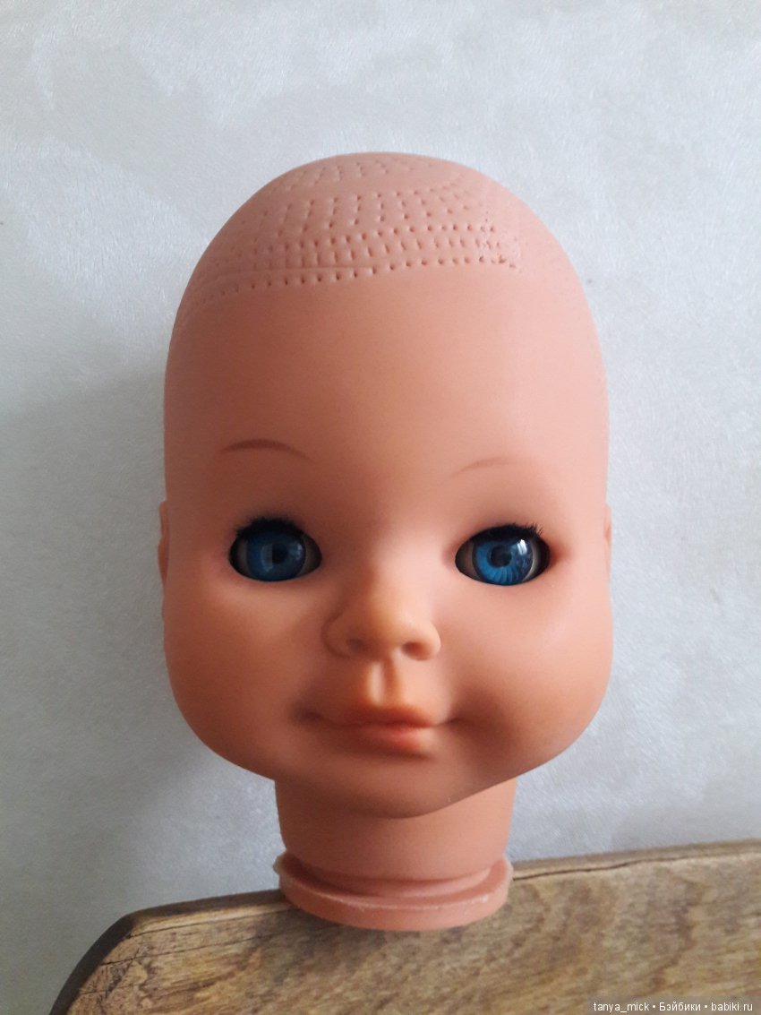 Новая старая кукла ГДР — Реставрация и преображение кукол: ремонт (фото 4)