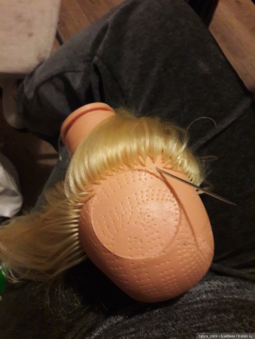 Новая старая кукла ГДР — Реставрация и преображение кукол: ремонт (фото 5)