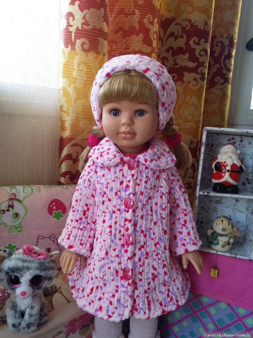Обновки для Мишельки. Паола Рейна 60 см (фото 7)