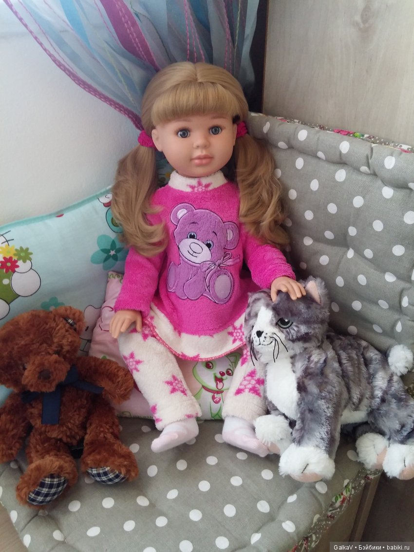 Обновки для Мишельки. Паола Рейна 60 см