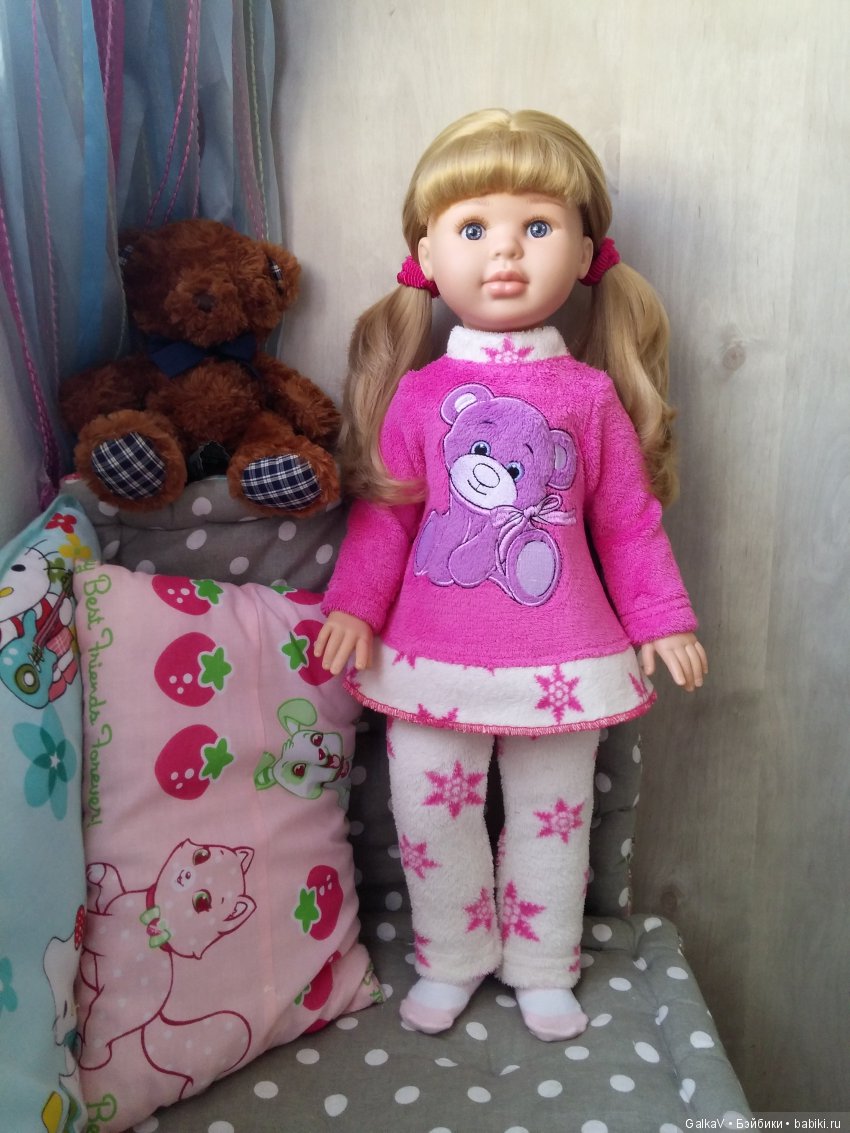 Обновки для Мишельки. Паола Рейна 60 см