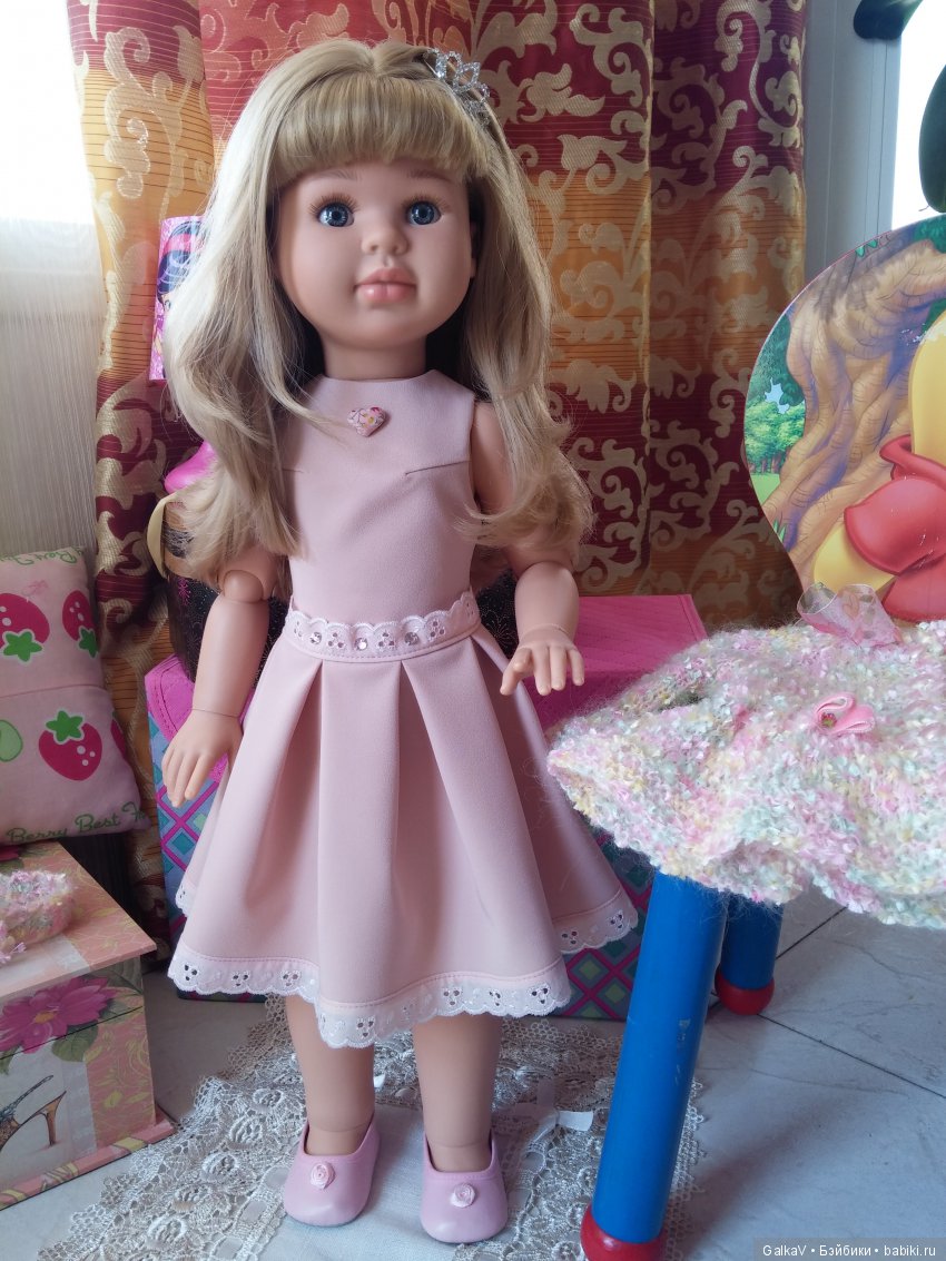 Обновки для Мишельки. Паола Рейна 60 см
