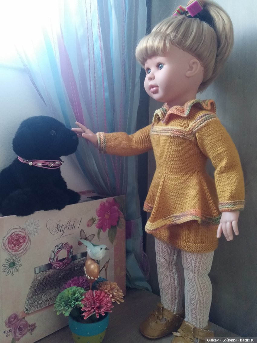 Обновки для Мишельки. Паола Рейна 60 см