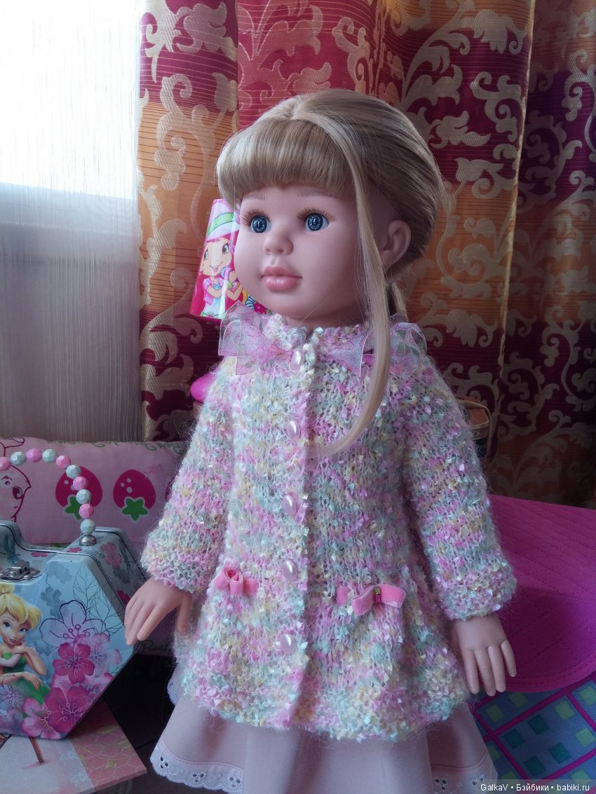 Обновки для Мишельки. Паола Рейна 60 см