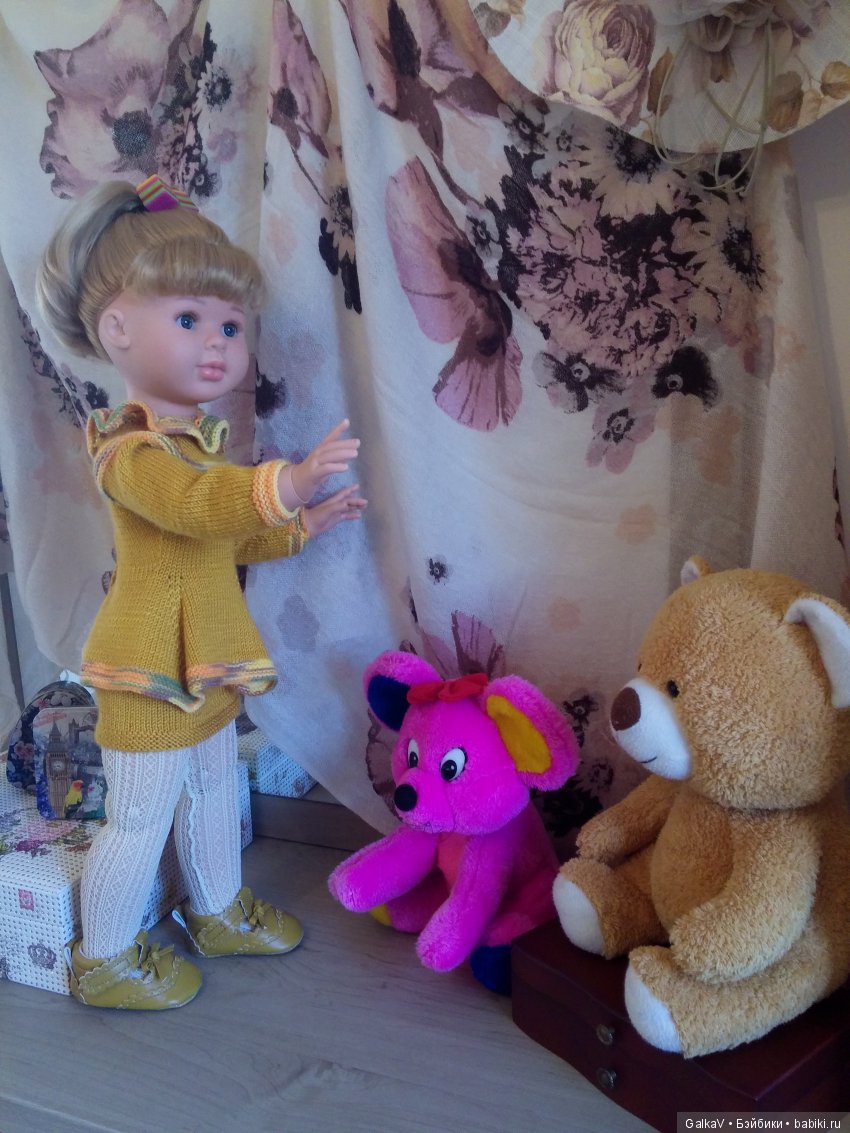 Обновки для Мишельки. Паола Рейна 60 см