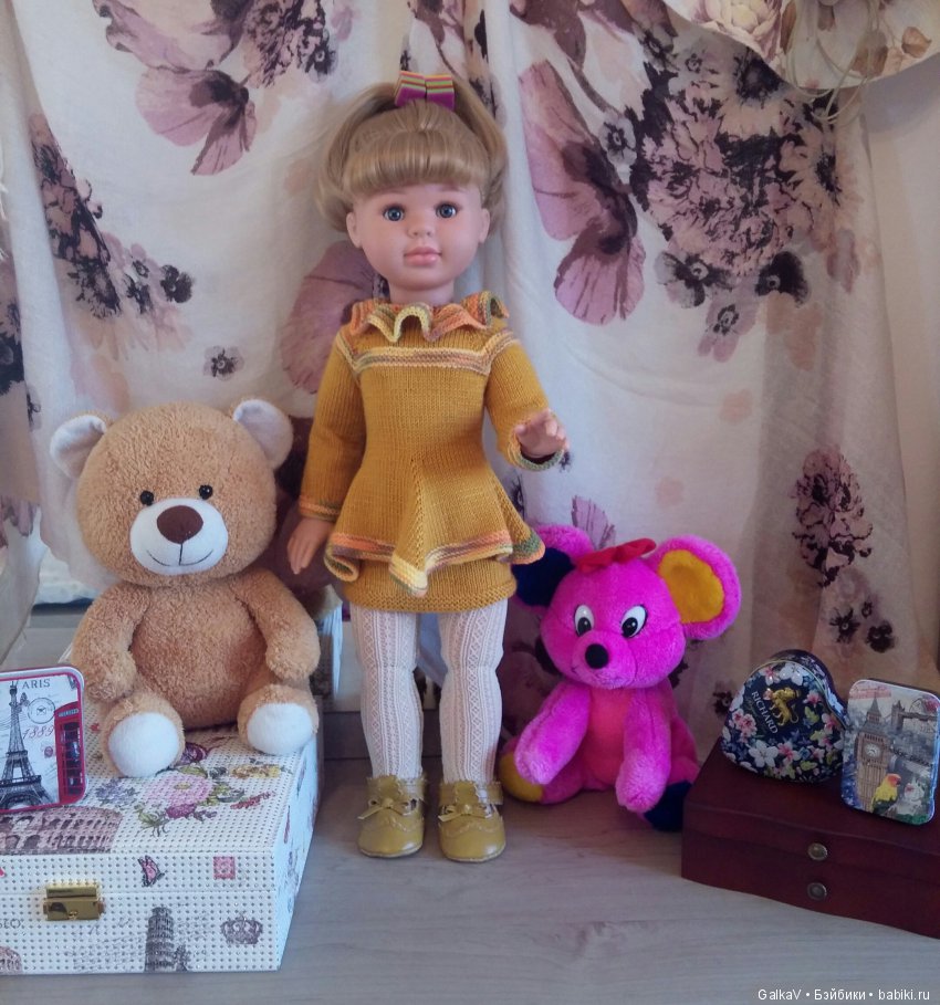 Обновки для Мишельки. Паола Рейна 60 см