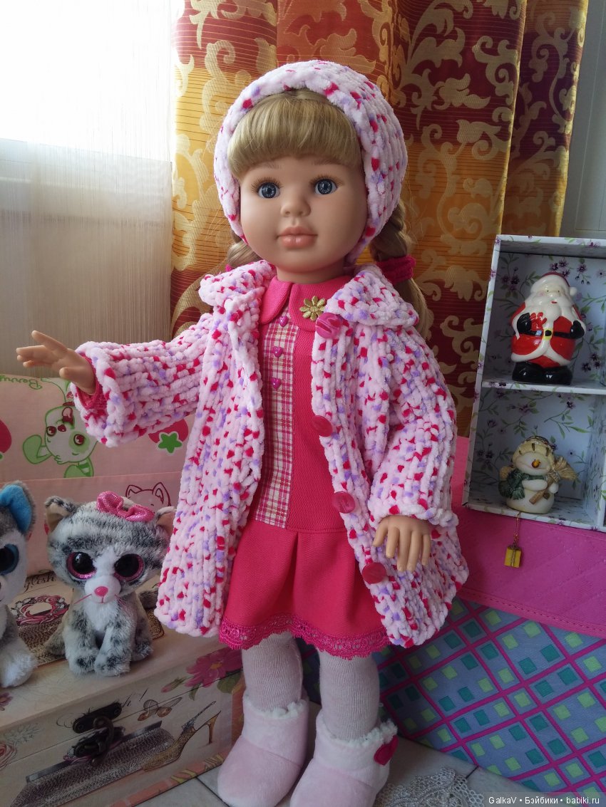 Обновки для Мишельки. Паола Рейна 60 см (фото 5)
