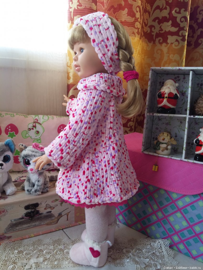 Обновки для Мишельки. Паола Рейна 60 см (фото 8)